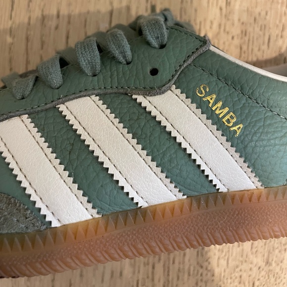 Adidas Samba OG green womens size 8 - Picture 3 of 10